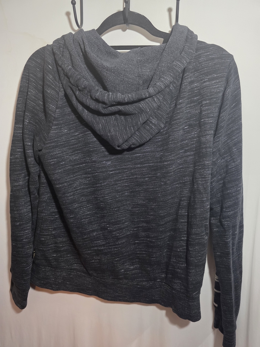 PINK Victoria's Secret Gray Marled Full Zip Hoodie Size Medium - Picture 7 of 9